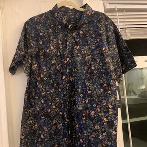 Men’s floral button up